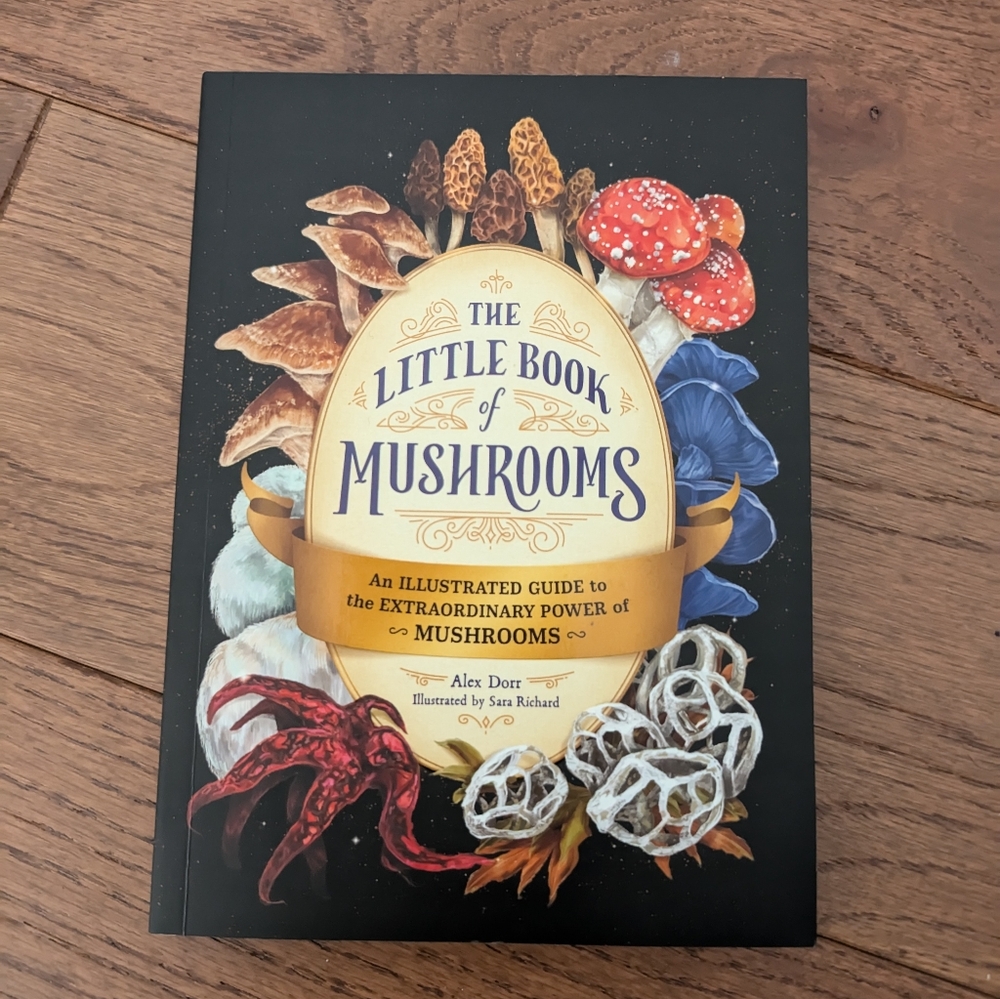 ✨FREE with ANY purchase✨ The Little Book of Mushrooms Illustrated Guide Book